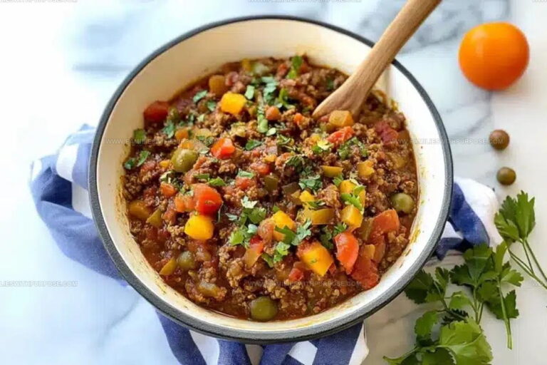Flavorful Cuban Picadillo Ground Beef Recipe