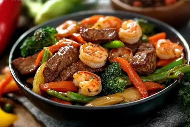 Surf And Turf Steak And Shrimp Stir Fry Recipe