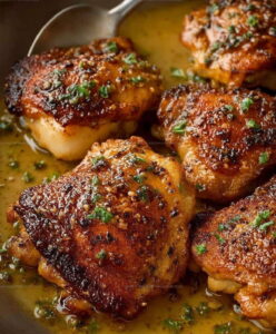 Garlic Chicken Thighs Recipe