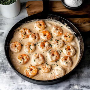 Easy Creamy Garlic Shrimp Recipe