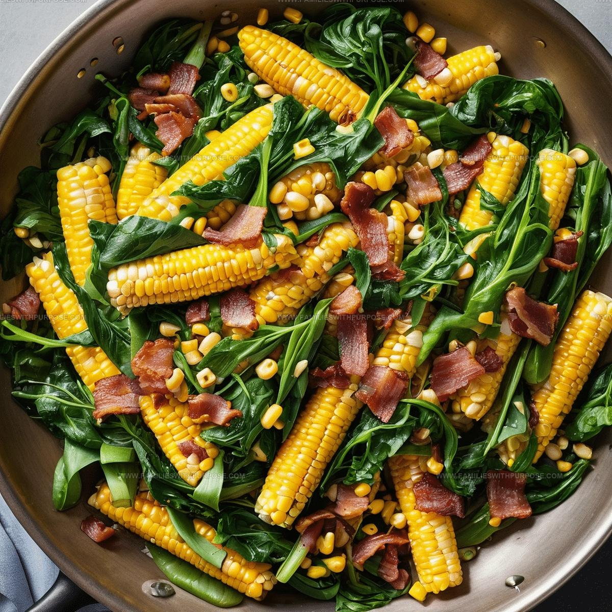 Crisp Corn and Green Pepper Saute Recipe