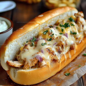 Chicken And Cheese Sub Recipe