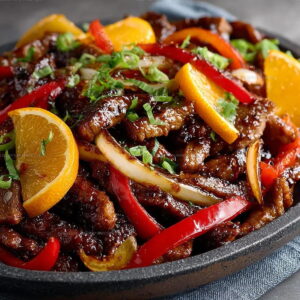 Sticky Orange Beef Recipe
