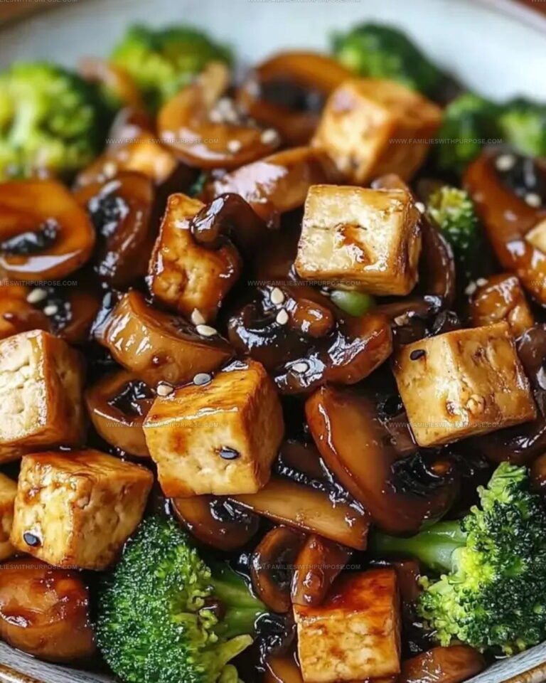Mushroom Tofu Stir Fry Recipe
