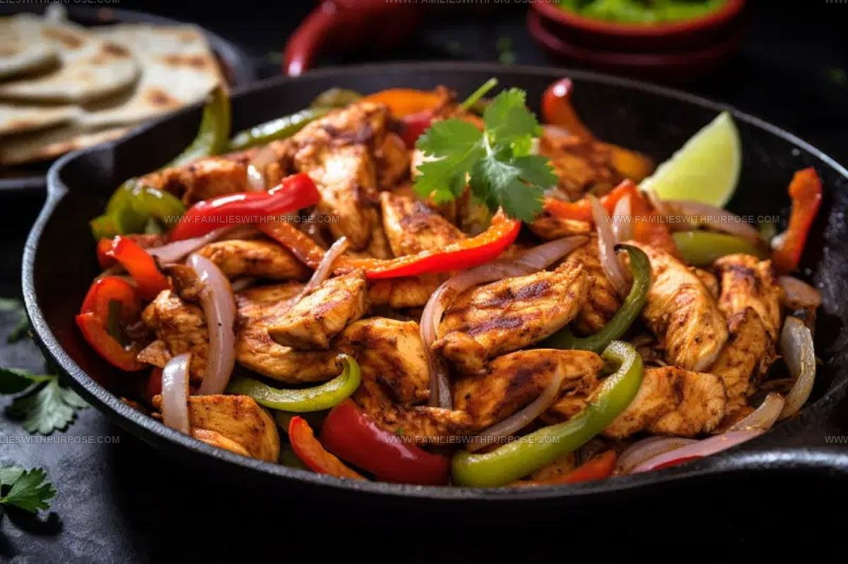 Skillet-Seared Chicken Fajitas Recipe