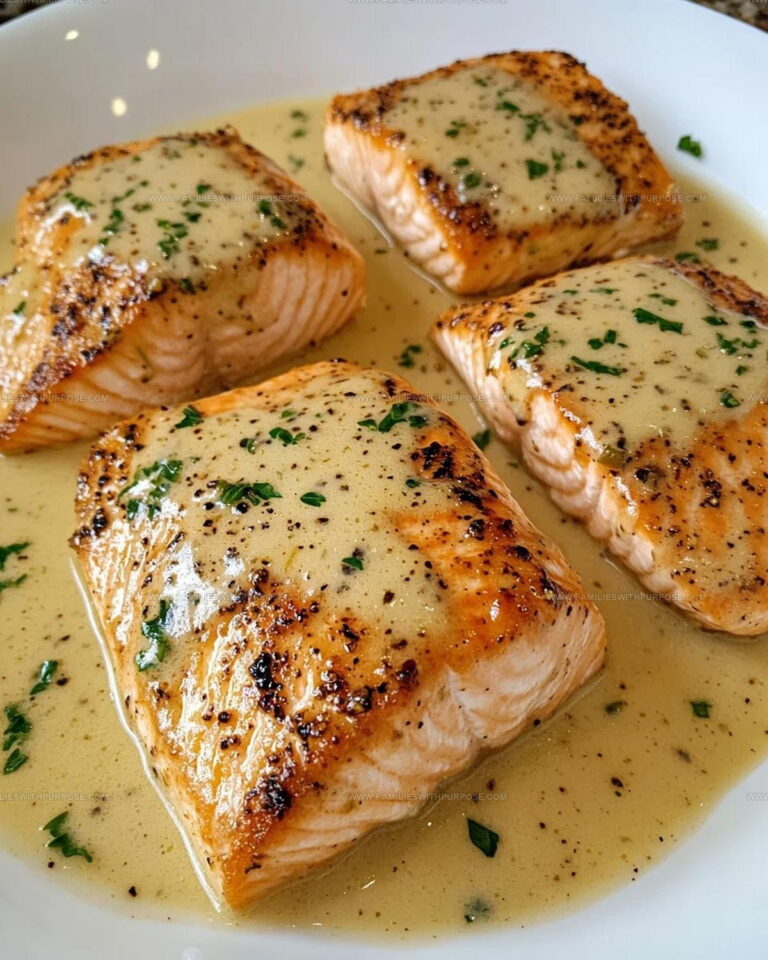 Cream-Sauced Creamy Garlic Butter Salmon Recipe