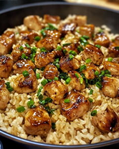 Honey Butter Garlic Chicken and Rice Recipe