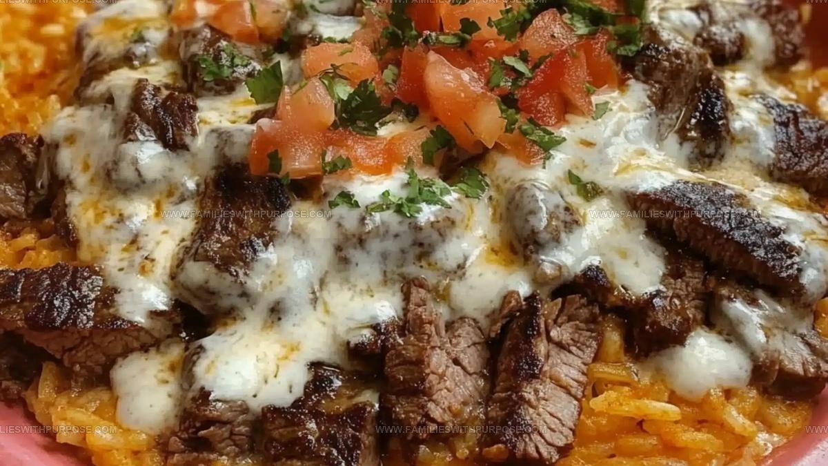Steakhouse Queso Rice Recipe