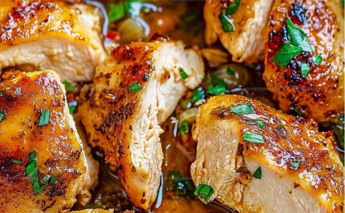 Skillet Garlic Butter Chicken Thighs Recipe