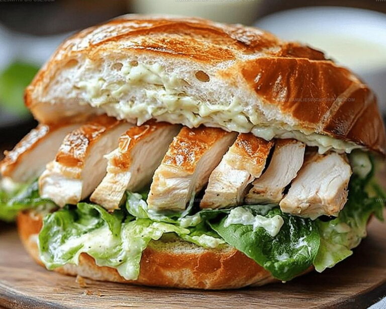 Chicken Caesar Pita Pockets Recipe