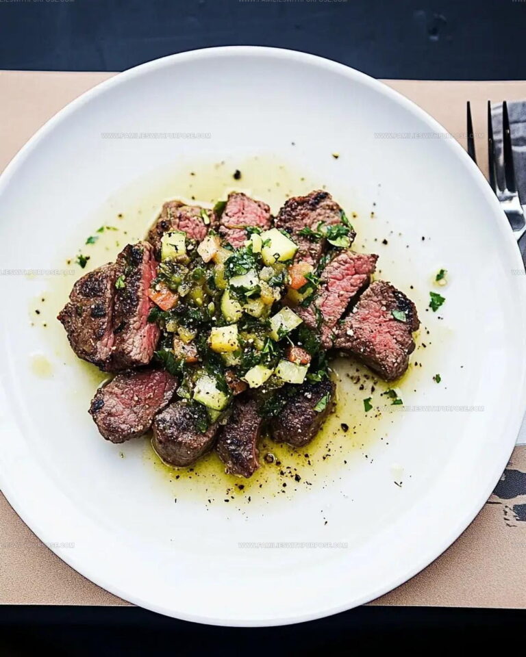 Pepper Steak With Garlic Butter Recipe