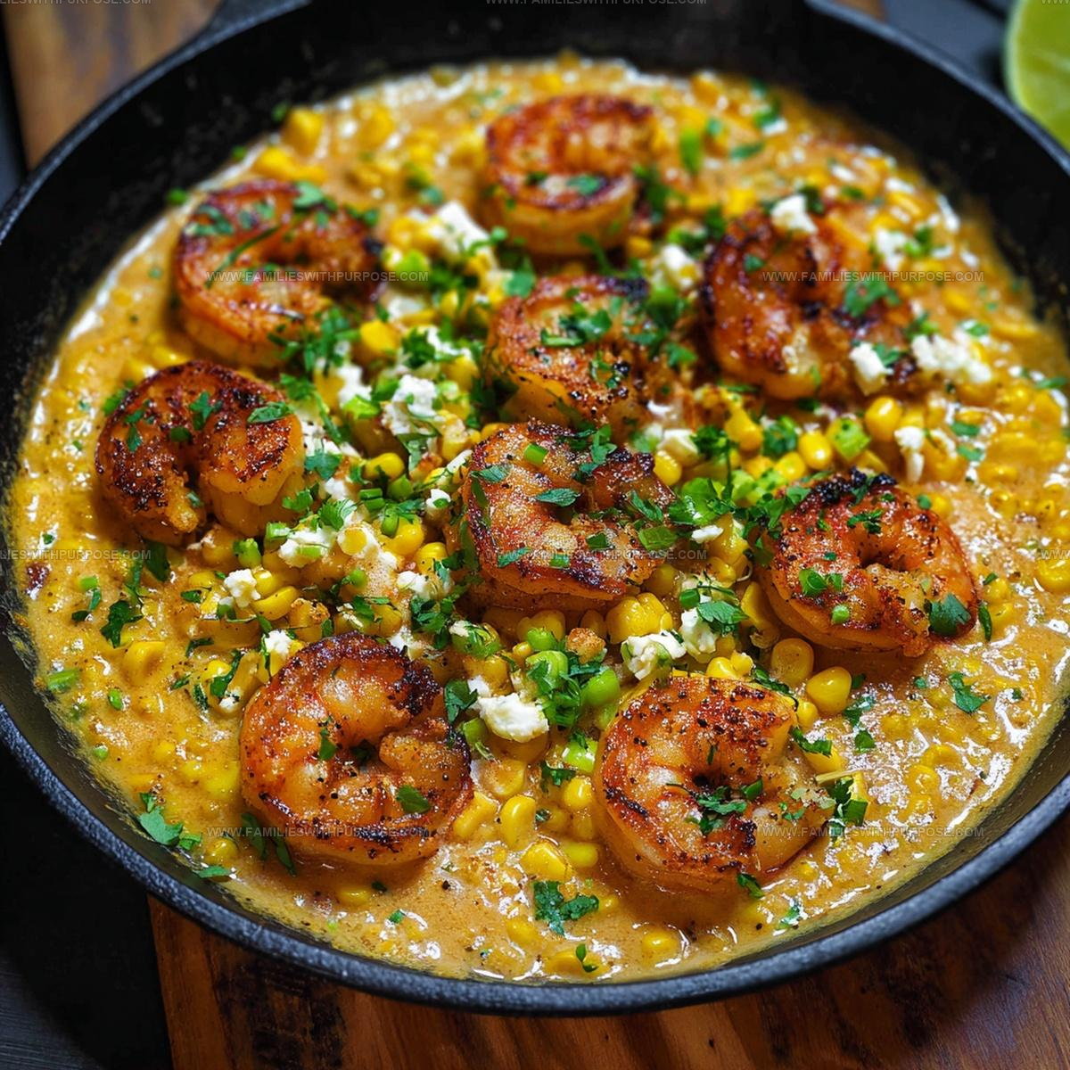 Cajun Shrimp And Creamed Corn Recipe