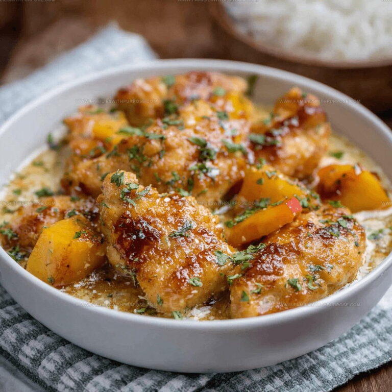 Coconut Peach Chicken Recipe