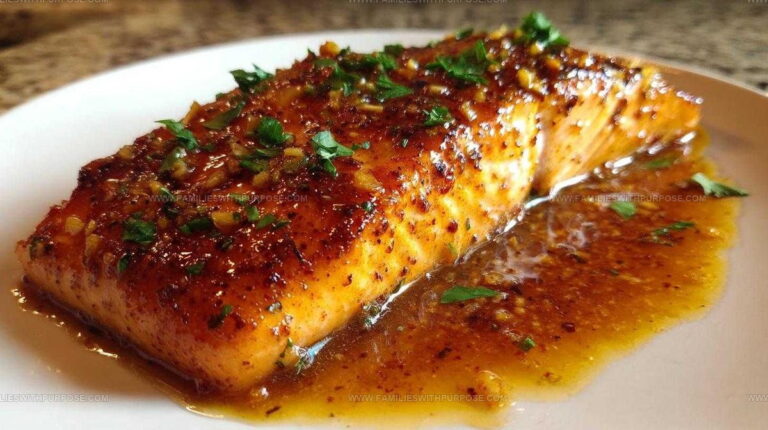 Oven Glazed Honey Garlic Glazed Salmon Recipe