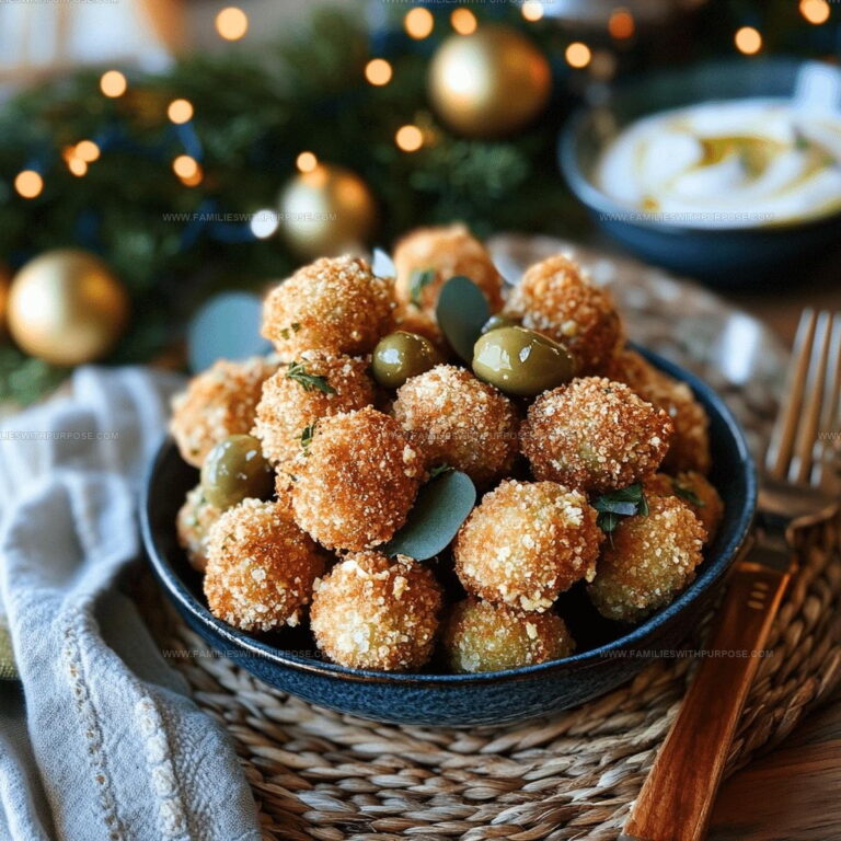 Crispy Fried Olives with Garlic Aioli Recipe