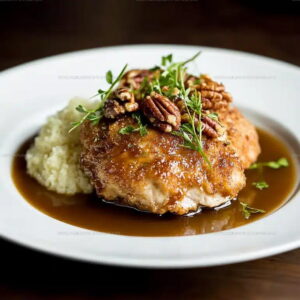 Spiced Bourbon Pecan Chicken Recipe