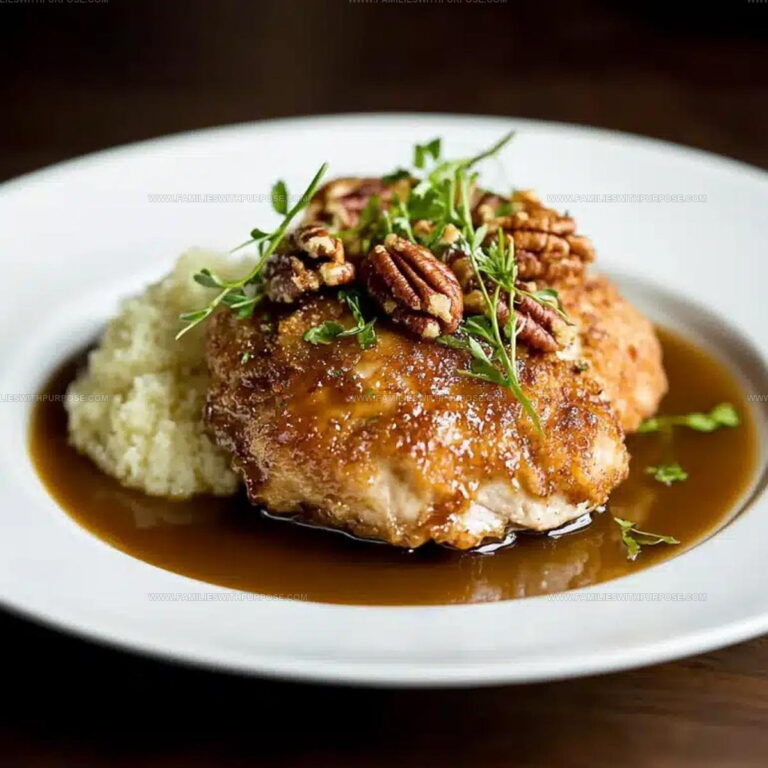Spiced Bourbon Pecan Chicken Recipe