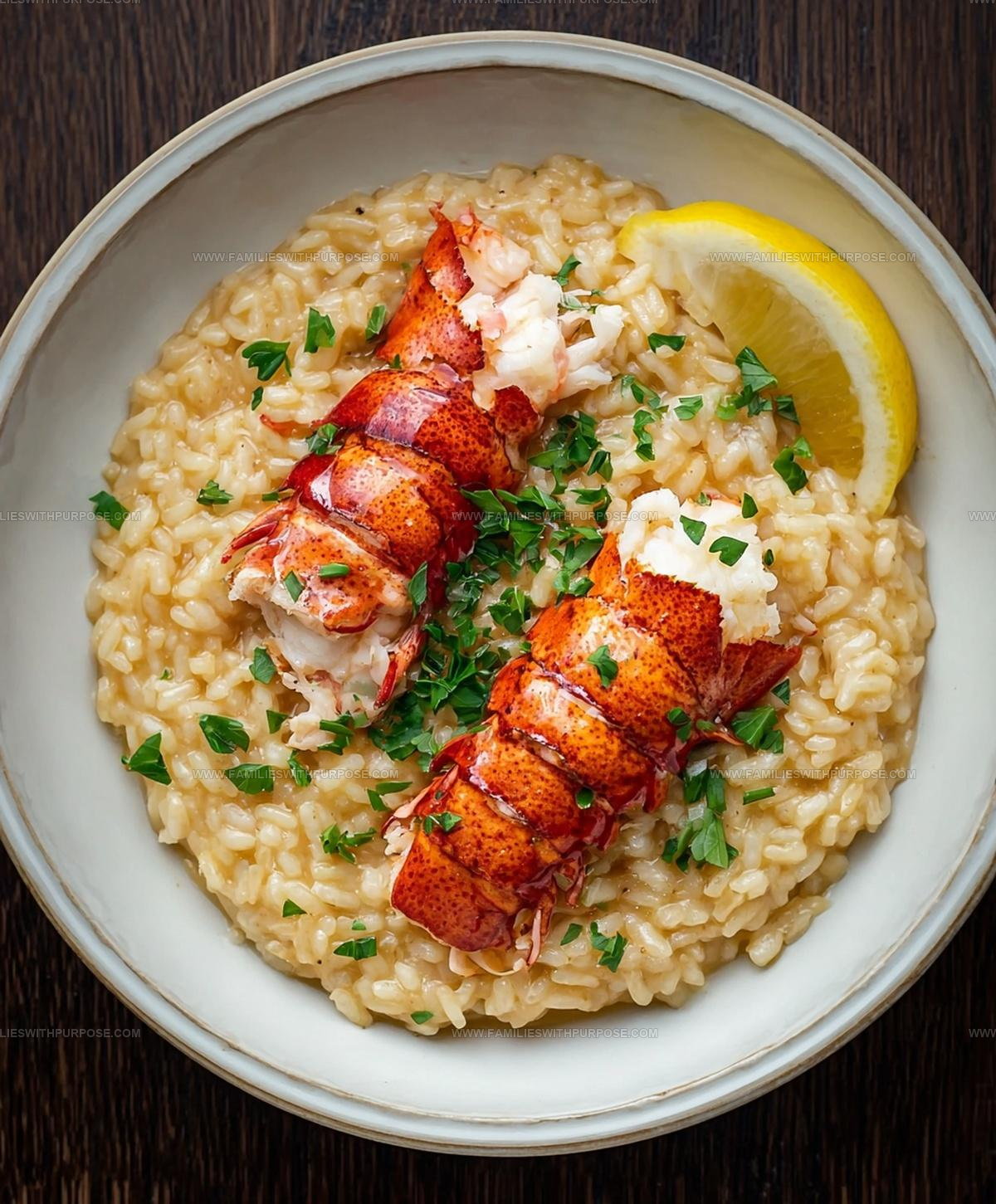 Lemon-Bright Lobster Risotto Recipe