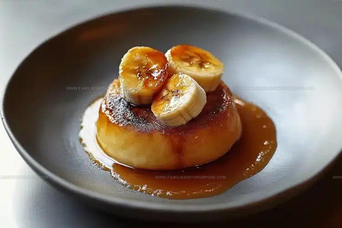 Booze-Free Banana Flambe Recipe