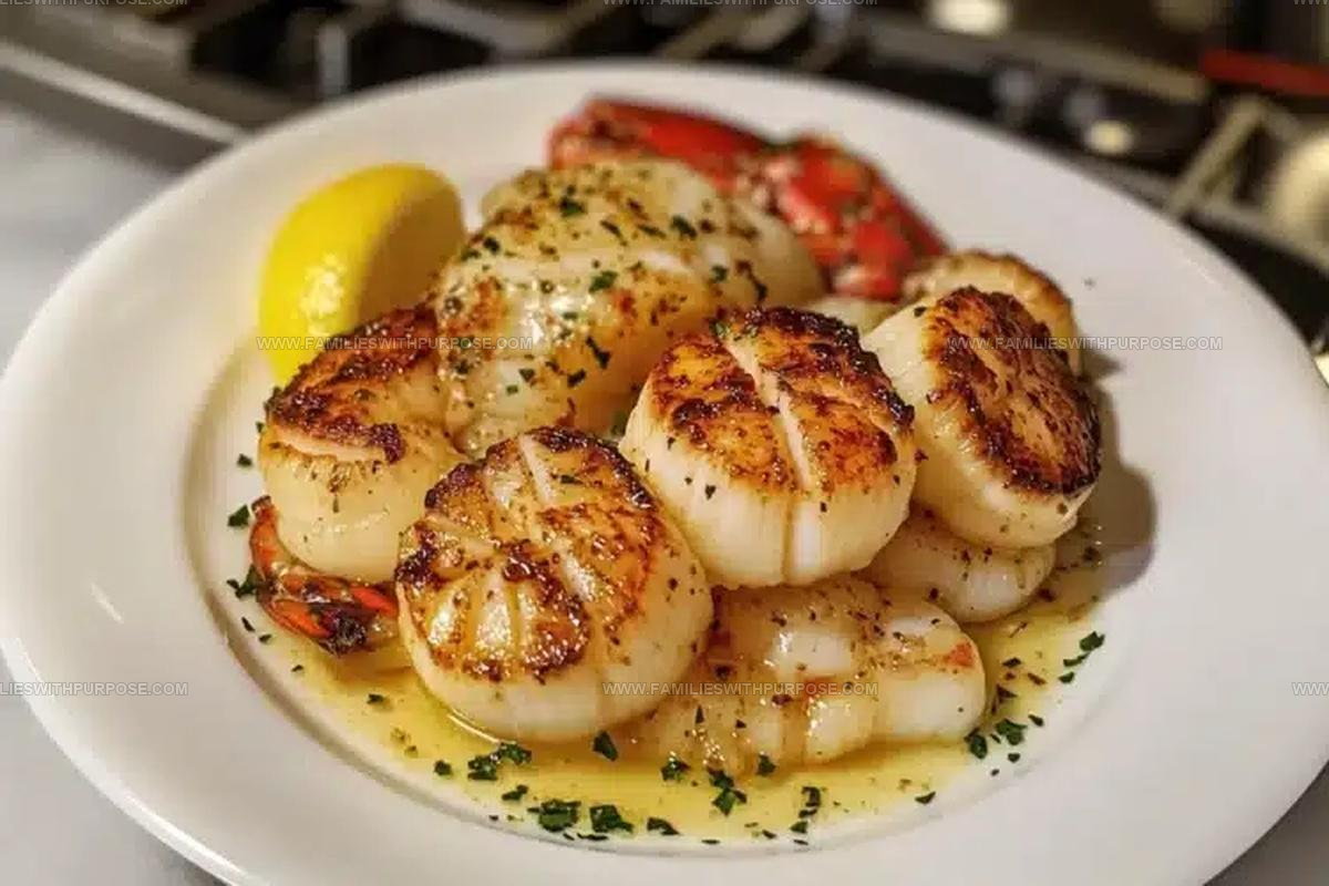 Luxurious Garlic Butter Lobster and Scallops Recipe