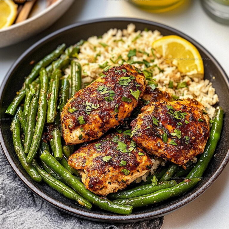 Skillet Chicken with Green Beans Recipe
