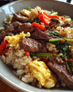 Classic Beef Fried Rice Recipe