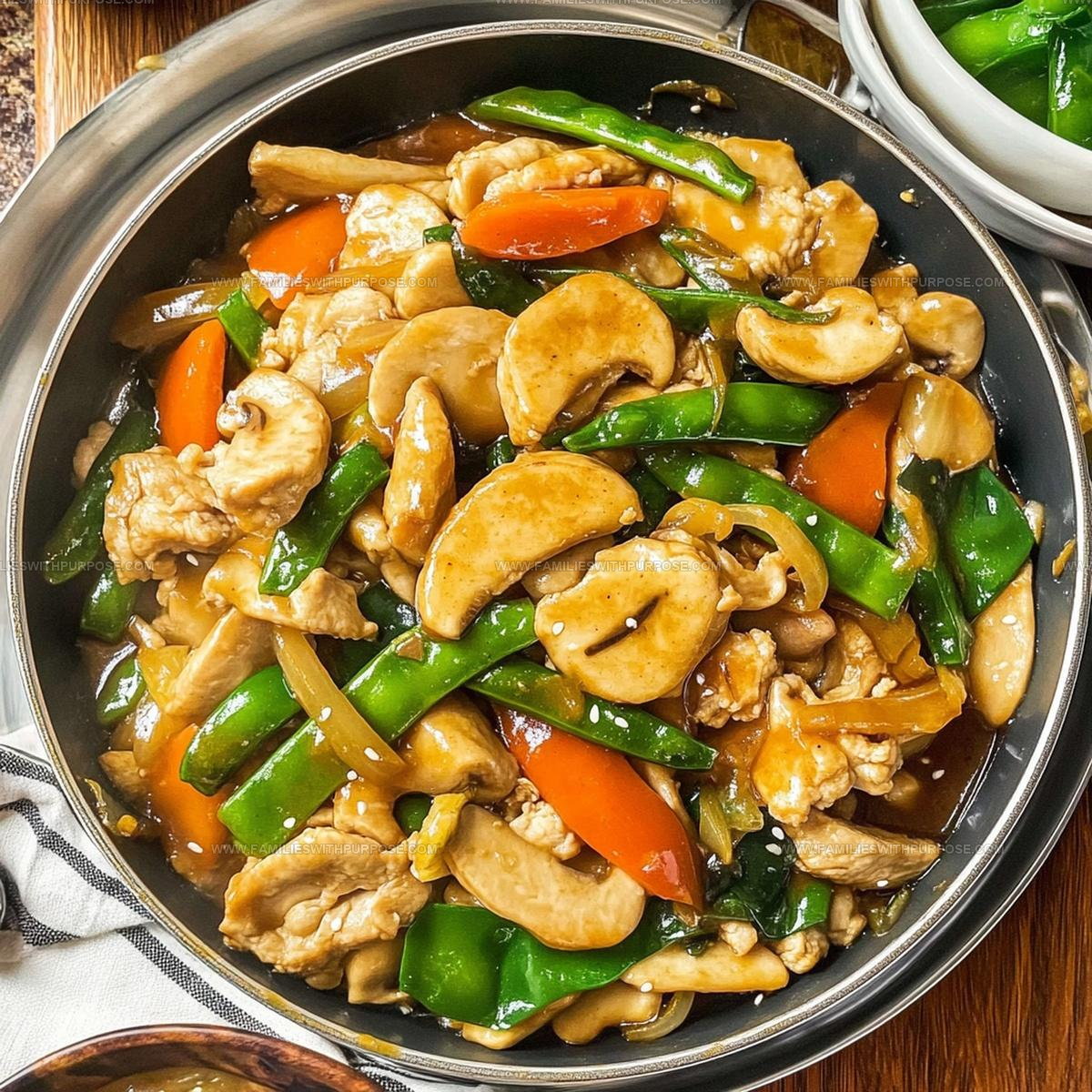 Classic Moo Goo Gai Pan Chinese Stir Fry Recipe