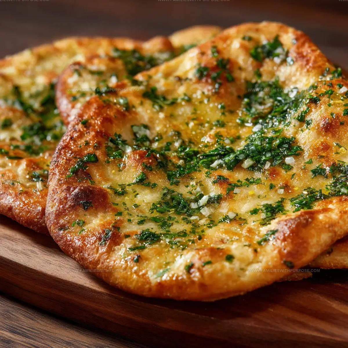 Garlic And Butter Flatbread Recipe