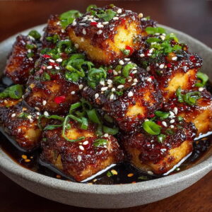 Tangy Marinated Tofu Delight Recipe