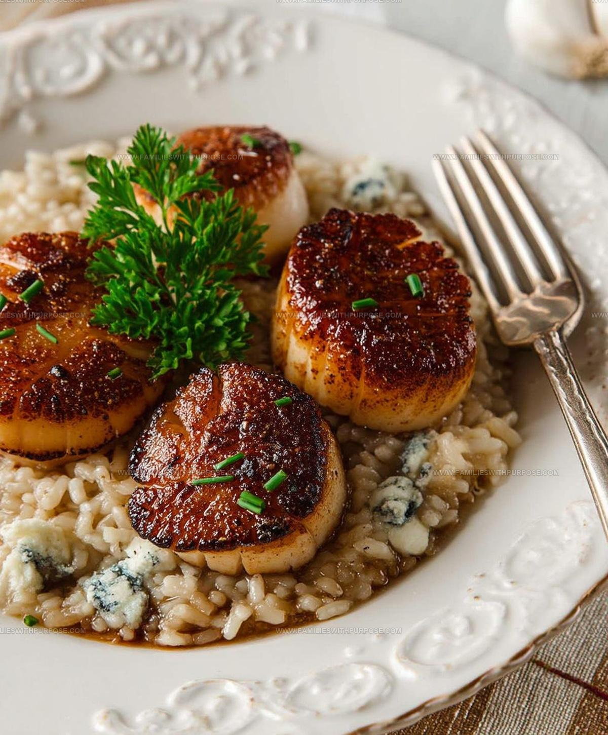 Sage Butter Scallops Brie Recipe