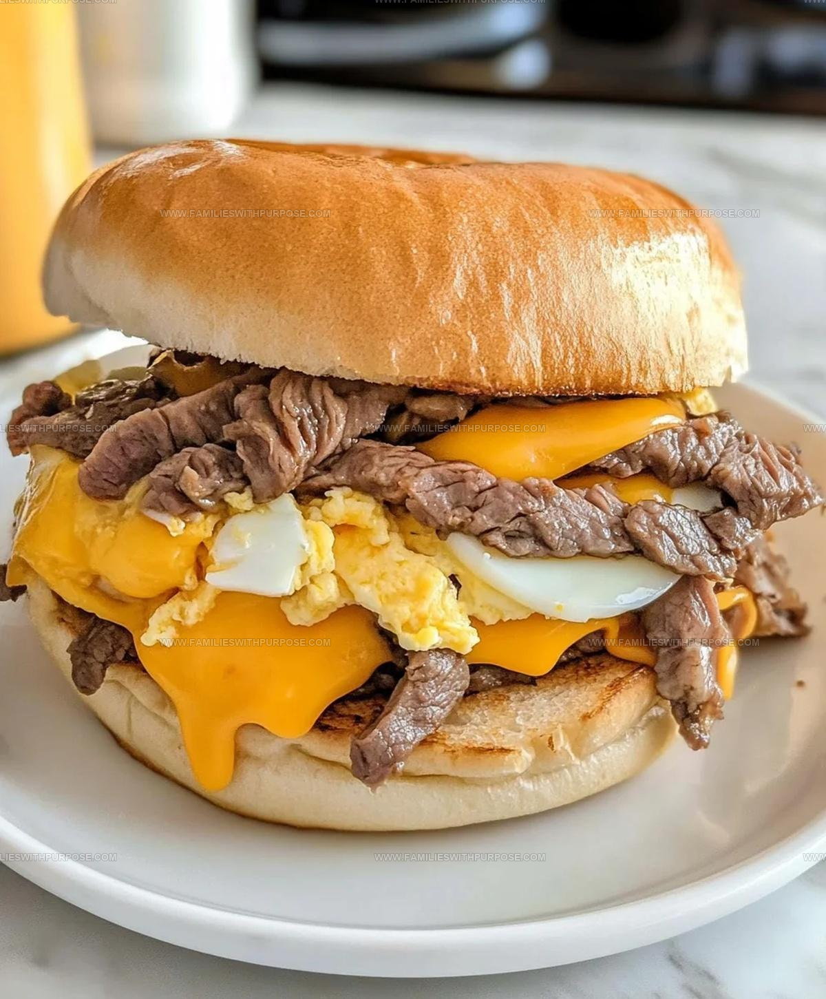 McDonalds Steak Egg and Cheese Recipe