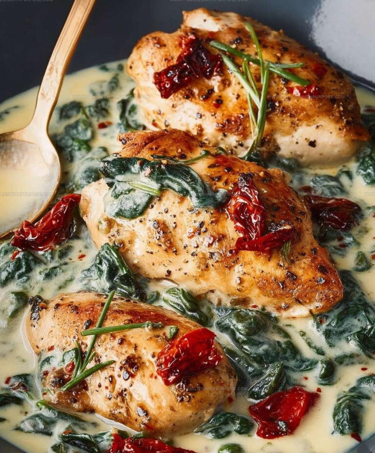 Tuscan-Creamy Chicken Recipe