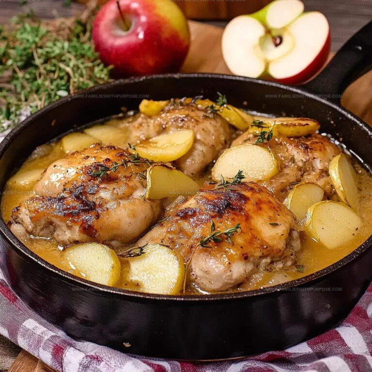 French Apple Cider Chicken Recipe