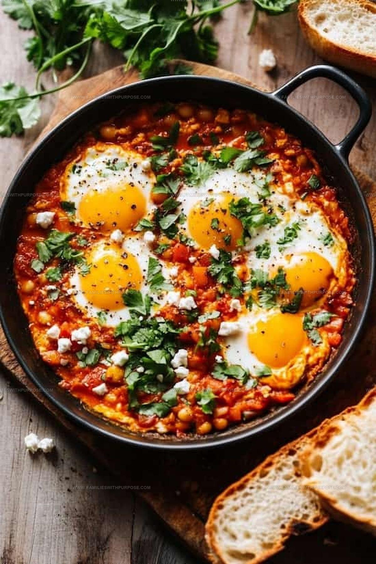 Traditional Shakshuka Recipe with Optional Feta