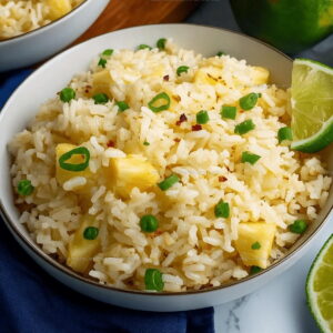 Sweet Hawaiian Pineapple Fried Rice Recipe