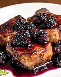 Blackberry Pork Chops Recipe