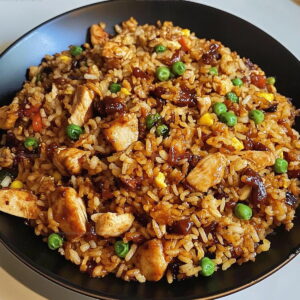 BBQ Chicken Fried Rice Recipe