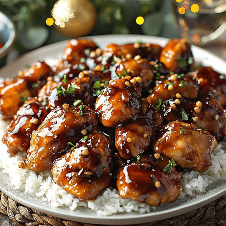 Sticky Bourbon Chicken Recipe