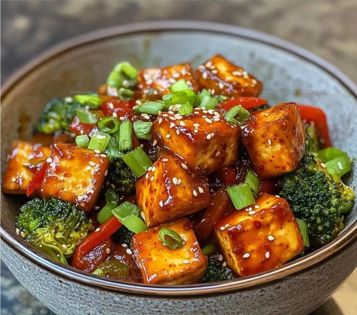 Spicy Stir-Fry Korean Tofu Recipe