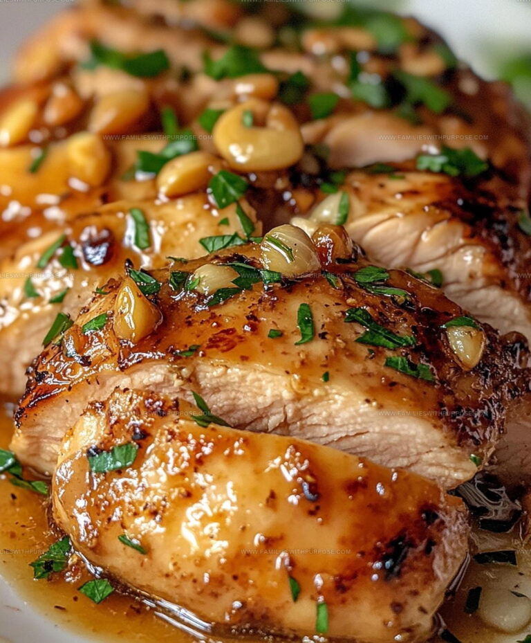 Skillet Honey Garlic Chicken Breasts Recipe