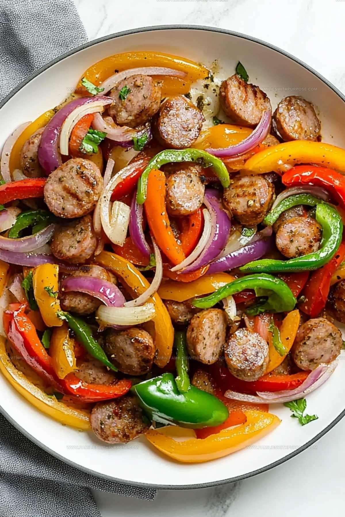 Italian Sausage Peppers and Onions Recipe