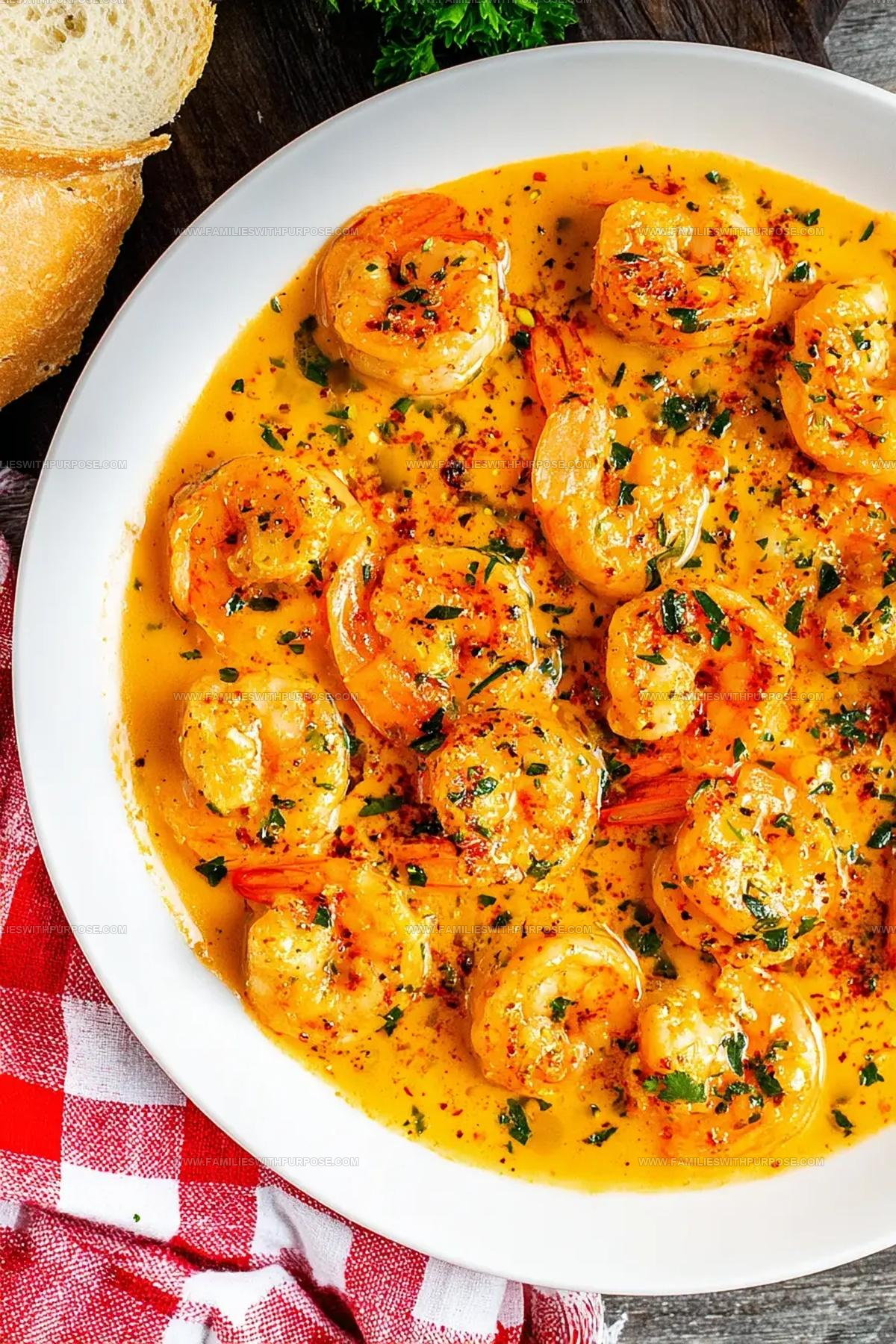 Restaurant-Style Red Lobster Shrimp Scampi Recipe