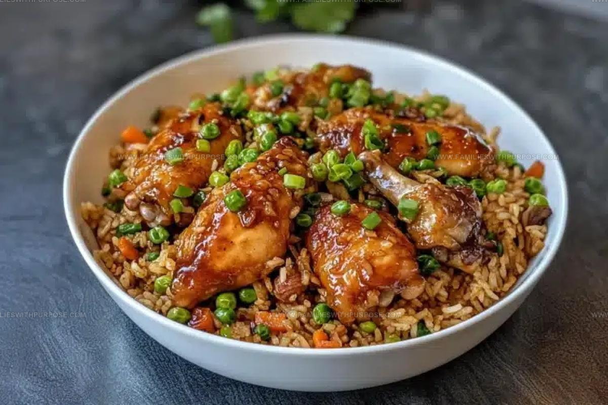 Crispy Chicken and Vegetable Fried Rice Recipe