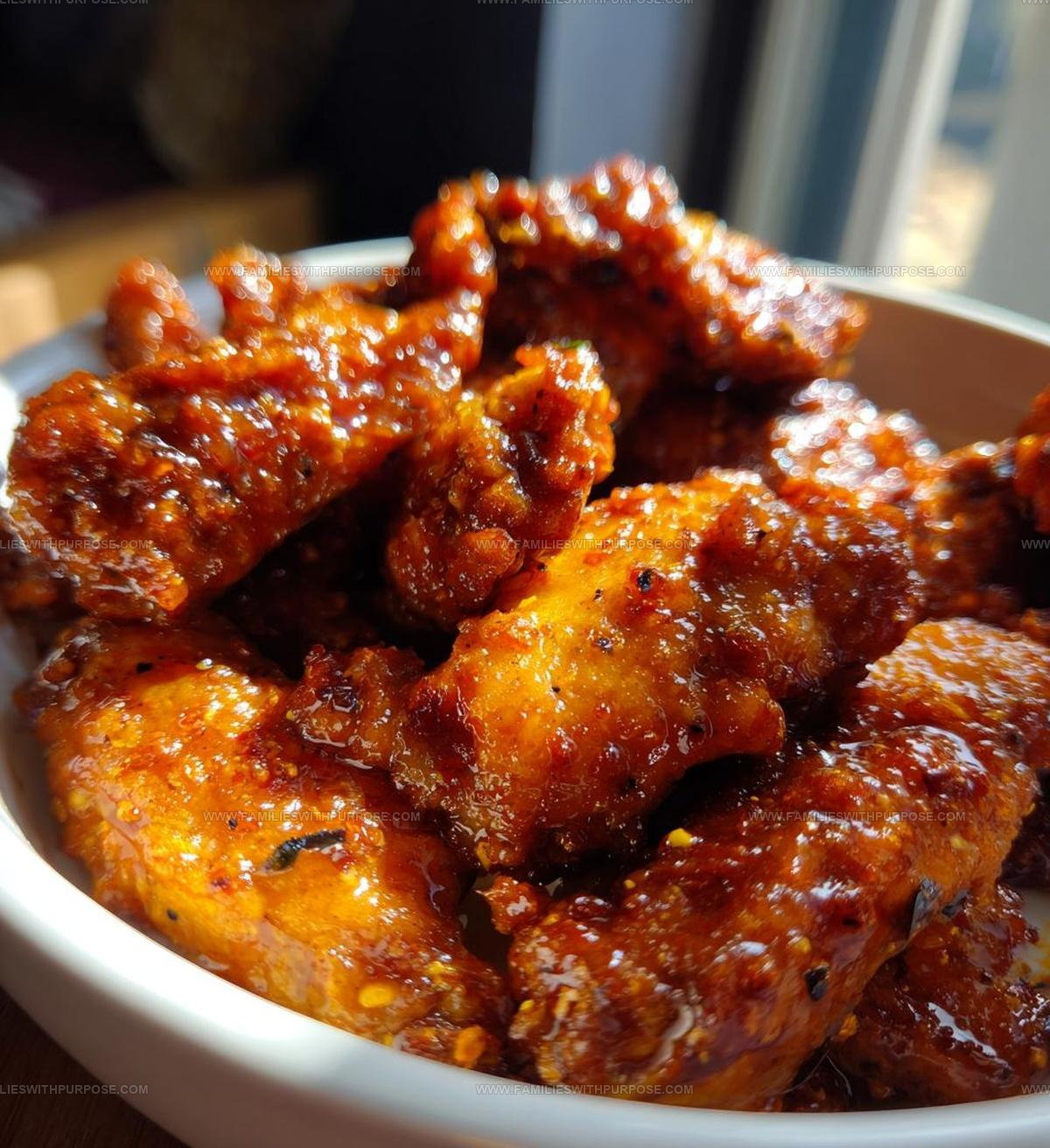 Fried Wing Flats Drizzled With Honey Lemon Pepper Magic Recipe