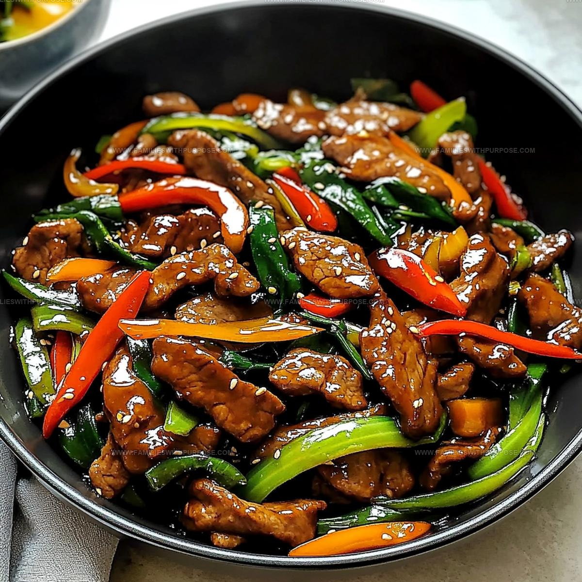 Sesame Ginger Beef Stir-Fry Recipe