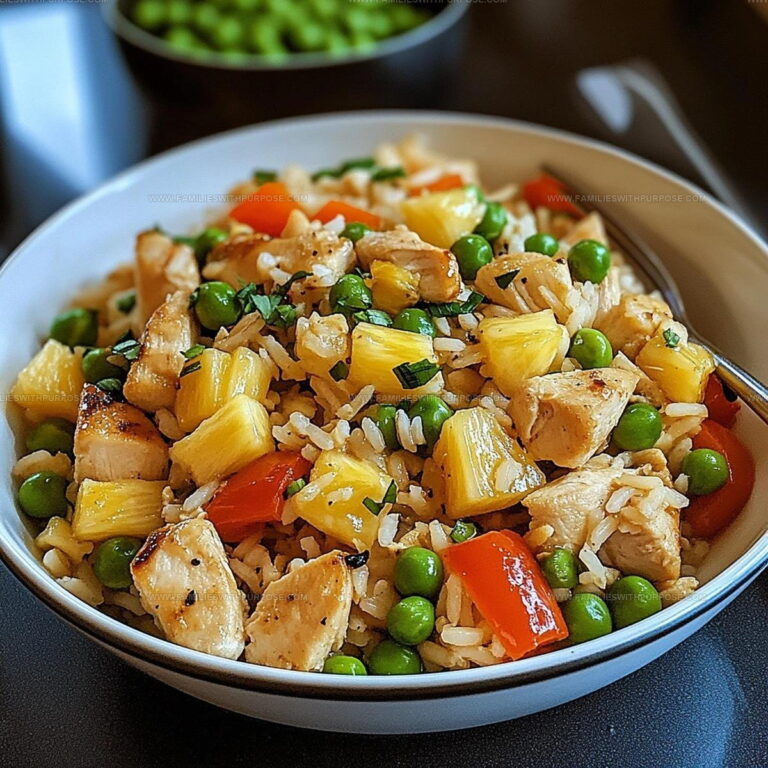 Family Size Pineapple Chicken Rice Recipe