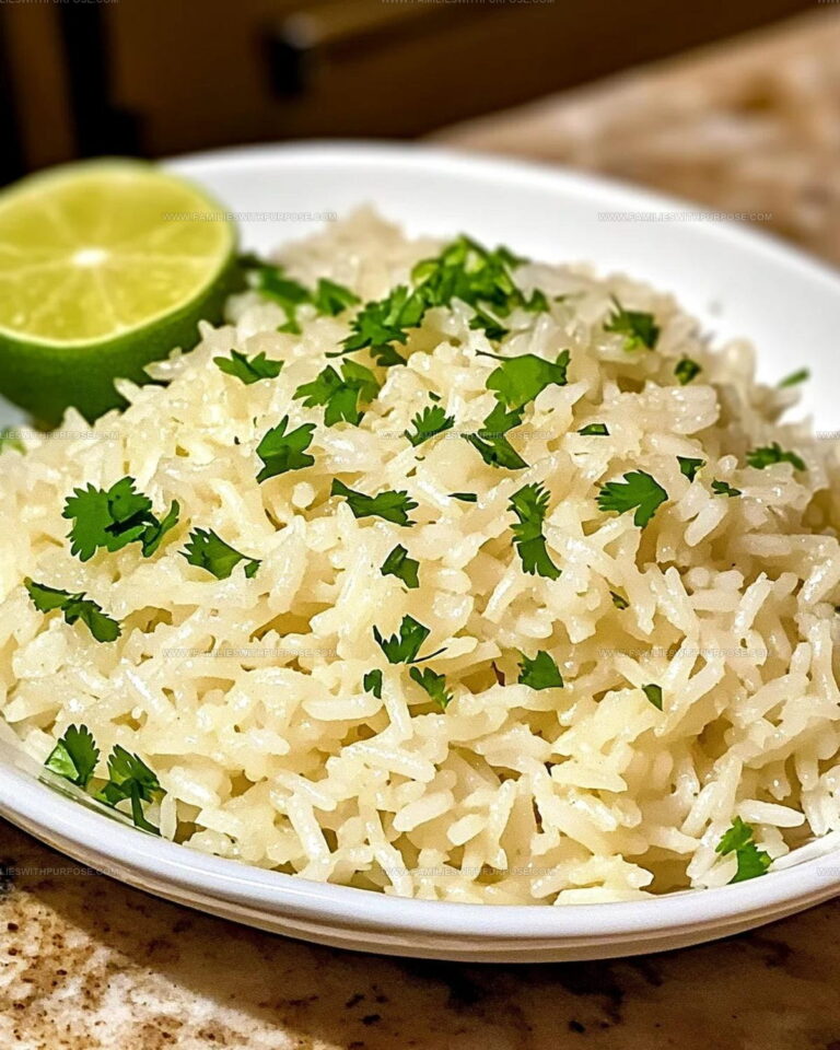 Cilantro Lime Rice Recipe
