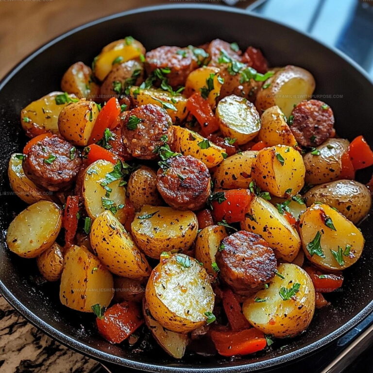 Rustic Sausage And Potatoes Skillet Recipe