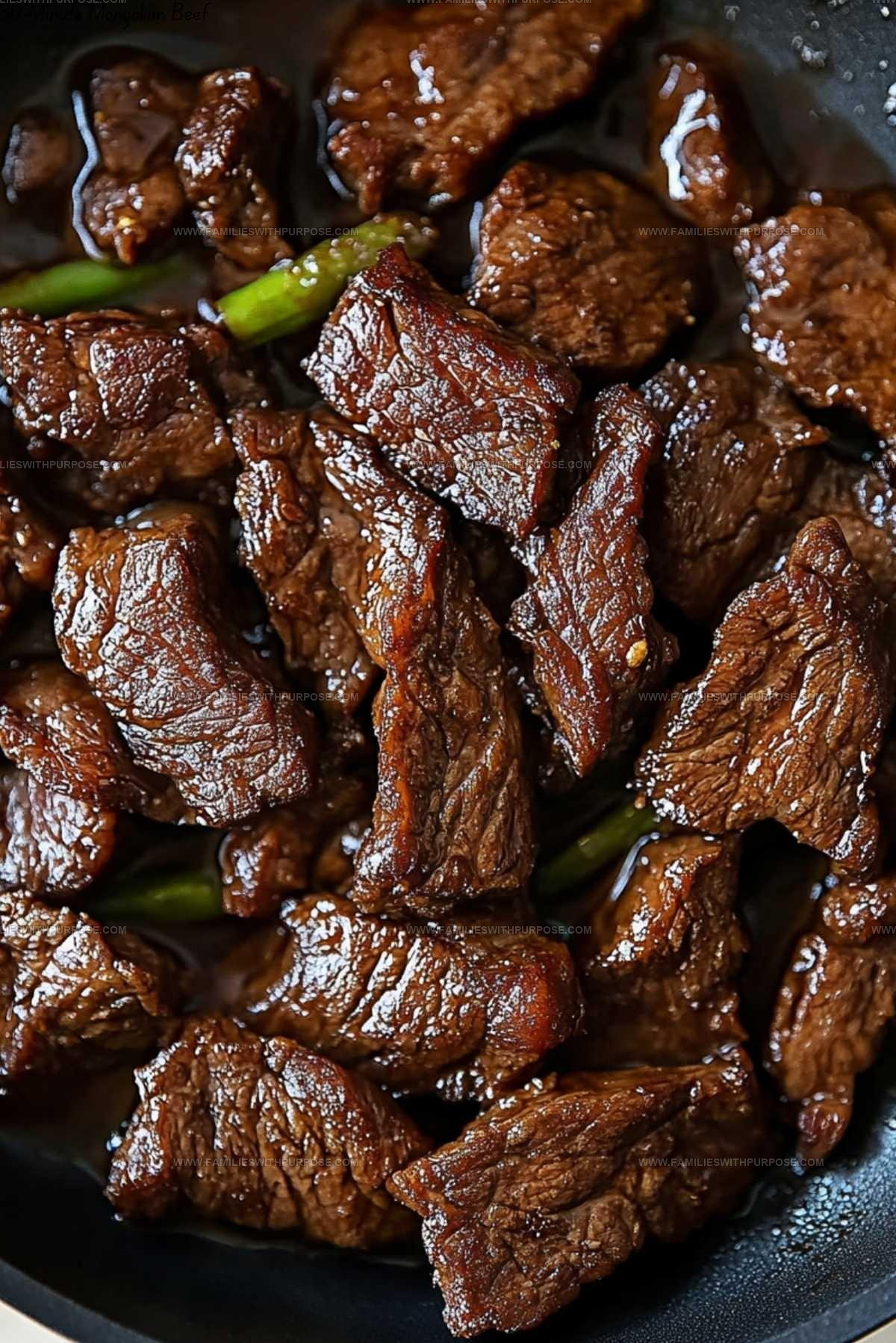 Sticky Mongolian Beef Recipe