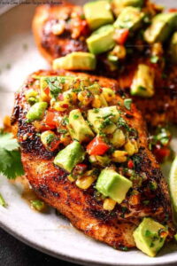 Fresh Lime Chicken with Avocado Recipe